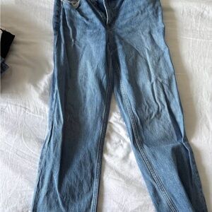 Criss Cross front Blue Women's Jeans